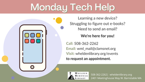 Monday Tech Help